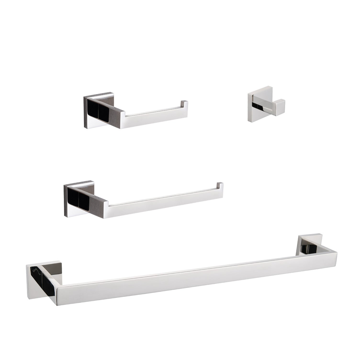 4 - Piece Bathroom Hardware Set