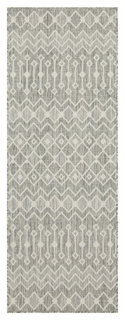 Sunshine GC_HAR2021 Silver 2 ft. 7 in. x 7 ft. 3 in. Indoor/Outdoor Area Rug