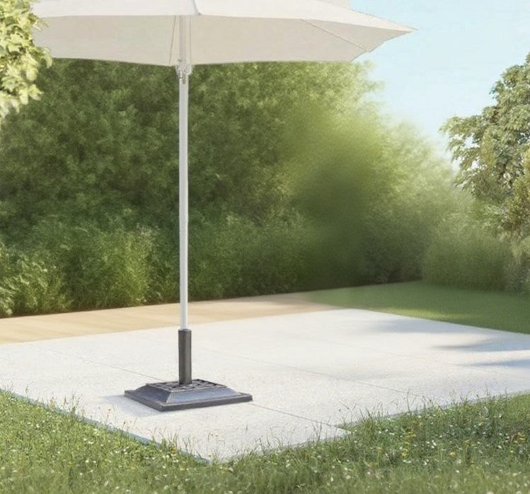 Umbrella Stand Patio Market Umbrella Base Stand Resin Parasol Holder