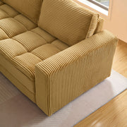 Only armrest position of the sofa,yellow color