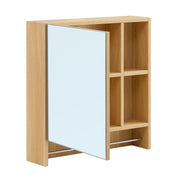 Bathroom Mirror Cabinet Wall Mounted,Medicine Cabinet,Over The Toilet Storage Cabinet with Shelves and Towel Rack