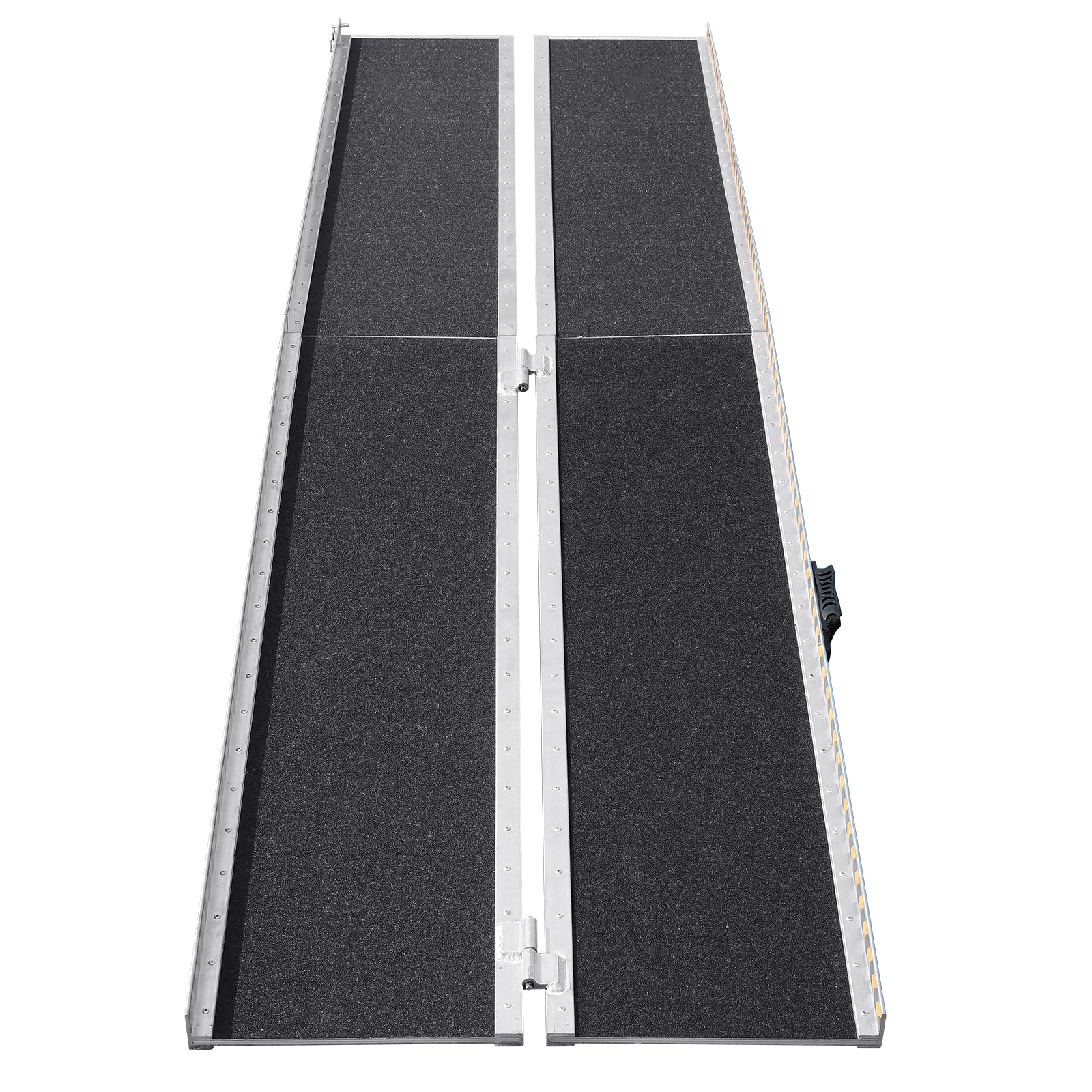 Portable Wheelchair Ramp, 10 ft 800 lbs Capacity, Non-Slip Aluminum Folding Threshold Ramp, Foldable Mobility Scooter Ramp Wheel Chair Ramp, Handicap Ramp for Home Steps, Stairs, Doorways, Curbs