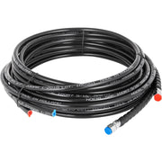 Hydraulic Steering Kit 300HP Hydraulic Steering Compact Cylinder Hydraulic Outboard Steering Kit with Helm Pump for Boat Marine Steering System