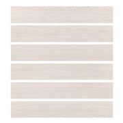 36PCS 12 MIL 6 in. x 36 in. Peel and Stick Vinyl Flooring, UV Surface Flooring Tile in Log Grey, Water-Resistant(54 sq. ft.)