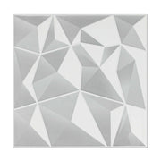 12 in. x12 in. White Vinyl Peel and Stick Wall Tile for Kitchen Backsplash, 10 Sheets Self Adhesive Tile Sticker