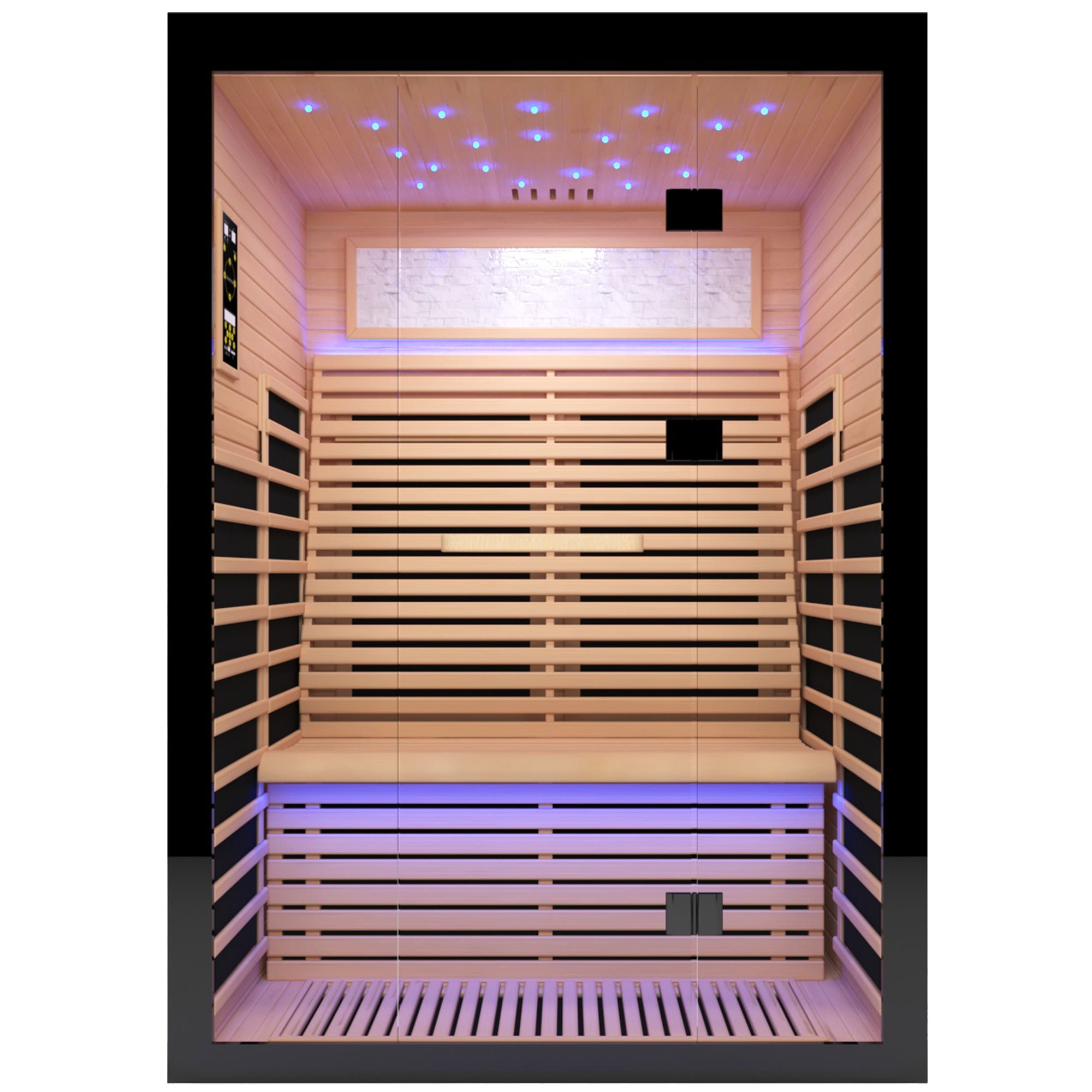 Luxury double sauna room