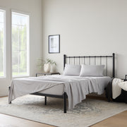 Weekender 90gsm Bamboo Sheet Set, Twin XL, Charcoal