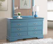 Louis Phillipe G3180-D Dresser , Teal