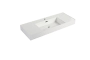 48 Inch Resin basin For Bathroom Vanity,Vanity Top only