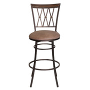 Sedona - Swivel Barstool - Dark Brown