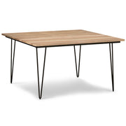 Hunter 54-inch Square Dining Table in Natural