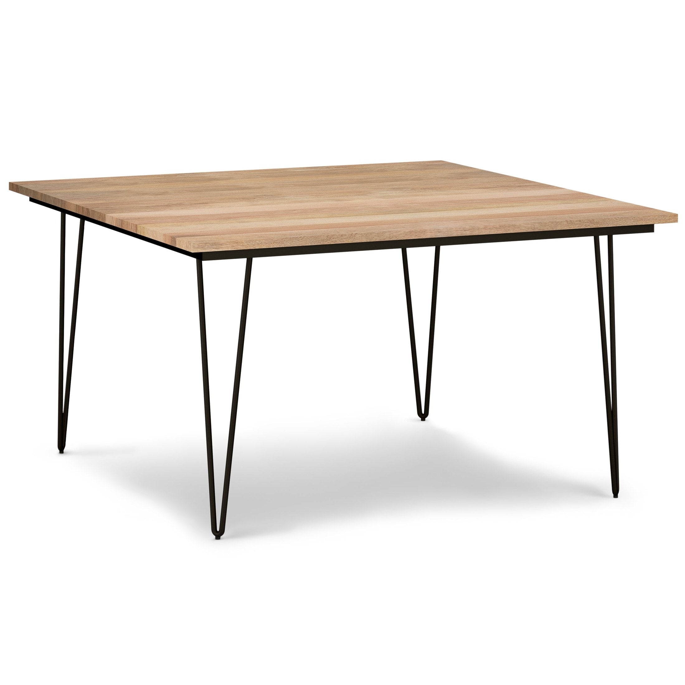 Hunter 54-inch Square Dining Table in Natural