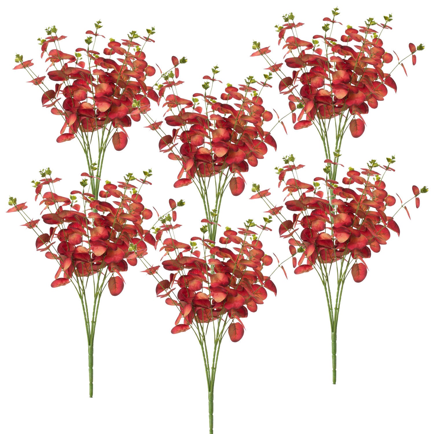 Set of 6, 10x10x20'H Eucalyptus X4 Bundles