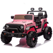 24V Two-seater Kids Ride On Electric Car W/parents control,Seat width 19.69in,400W motor,Four-wheel suspension,Light&searchlight,USB,MP3,Bluetooth,Provide a speed of 1.86-4.35MPH for kids of 3+