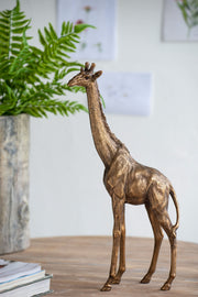 8.3x2.8x15.9' Giraffe Statuette, Animal Statue Decor