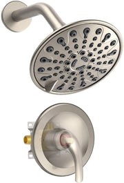 Single Handle 6-functions Shower Head Set (Valve Included)