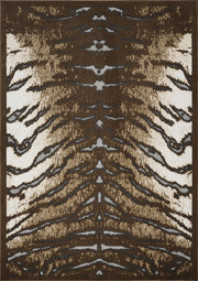 Hide GC_CHD1001 Brown 7 ft. 10 in. x 10 ft. 3 in. Area Rug