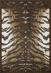Hide GC_CHD1001 Brown 5 ft. 3 in. x 7 ft. Area Rug