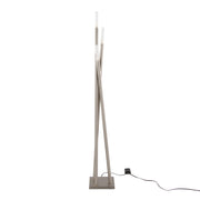 Icicle Contemporary Floor Lamp in Brushed Nickel by LumiSource
