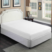 Plush 8 in. Medium Gel Memory Foam Mattress for Full Size Bed in a Box with Breathable Aloe Vera Cover, White