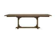 Counter Height Trestle Table - Almond