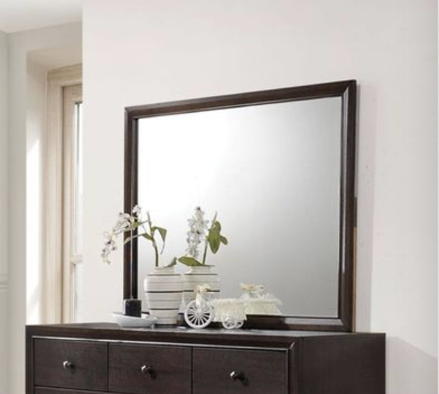 Madison Espresso Finish Mirror