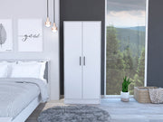Rio Double Door Armoire, One Cabinet,  Hidden Drawer