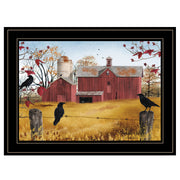 'Autumn Gold' by Billy Jacobs, Ready to Hang Framed Print, Black Frame