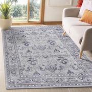 MARFI Collection 8X10 Grey / Blue / Oriental Area Rug
