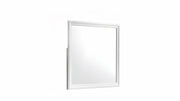 Blaze Modern Style Mirror Made with Wood in White (Only Mirror) same as G150108719 ( NJ inventory)