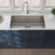 33x19x10'Undermount Single Bowl Stainless Steel Kitchen Sink