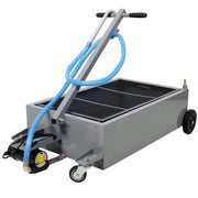 25 gallon low profile oil drainer ,with electric pump