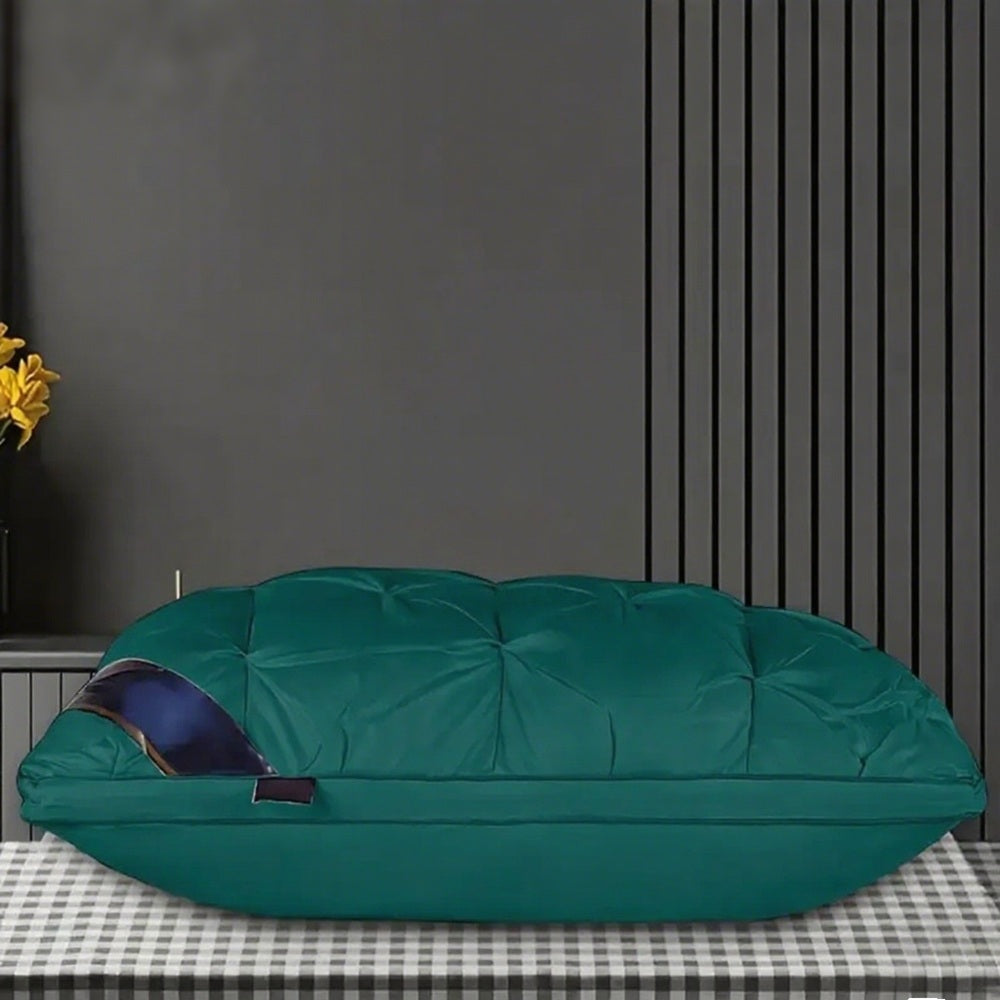 2Pack Bread Pillows Dark Green