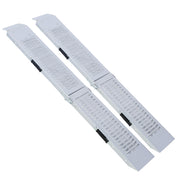 Loading Ramps Pack of 2 Folding Ramp, 950 lbs Max Folding Ramp for Moto and Bike Access ramp, Resistant and Convenient Size 63''