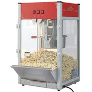 Popcorn Popper Machine 12 Oz Countertop Popcorn Maker 1440W 80 Cups Red