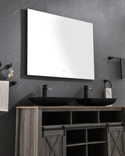 48 x 36Inch LED Mirror Bathroom Vanity Mirror with Back Light, Wall Mount Anti-Fog Memory Large Adjustable Vanity Mirror