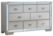 Stylish Silver Champagne Storage Dresser