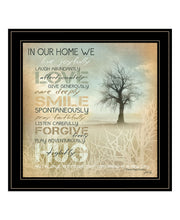 'In Our Home' by Marla Rae, Ready to Hang Framed Print, Black Frame