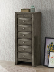 Marilla G1505-LC 7 Drawer Lingerie Chest , Gray