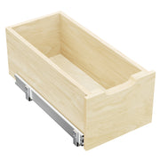 Hard Close Pull Out Cabinet Organizer 8' High Drawer 10½' W x 21' D Wood Slide Out Shelves Cabinet Storage Organizer with Full Extension Rail Slides Pull Out Drawer for Kitchens Cabinet Pantry