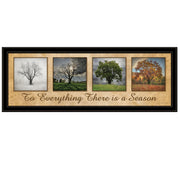 'There is a Season' By Lori Deiter, Ready to Hang Framed Print, Black Frame