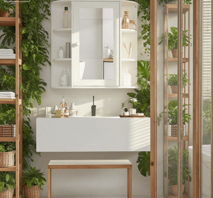 Bathroom Medicine Cabinet with Mirror, Bathroom Mirror Cabinet
