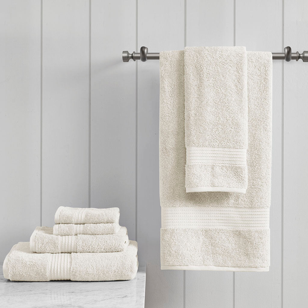 6 Piece Organic Cotton Towel Set