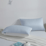 2Pack Cooling Breathable Tofu Pillows-blue