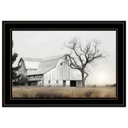 'Ohio Fields I' by Lori Deiter, Ready to Hang Framed Print, Black Frame