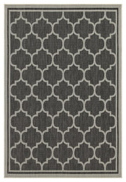 Sunshine GC_HAR2005 Anthracite 5 ft. 3 in. x 7 ft. 3 in. Indoor/Outdoor Area Rug