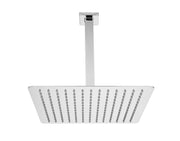 High Pressure Rain Shower Head, Ultra-Thin Showerhead 304 Stainless Steel Waterfall Shower with Self-Clean Nozzles, Full Body Covering