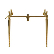 VICI 36' Freestanding Bathroom Console Iron Leg, NO Basin and Faucet, Gold