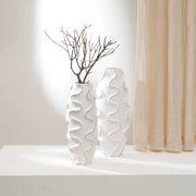 Handcrafted Wooden Decorative Flower Vase – Sustainable & Stylish Accent Piece-5.5X5.5X15.5'