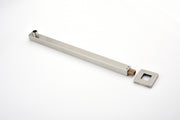 Shower Arm with Flange, 1/2 NPT Tapered Threads, Rain Shower Head Arm, Wall Mount Shower Extension Arm